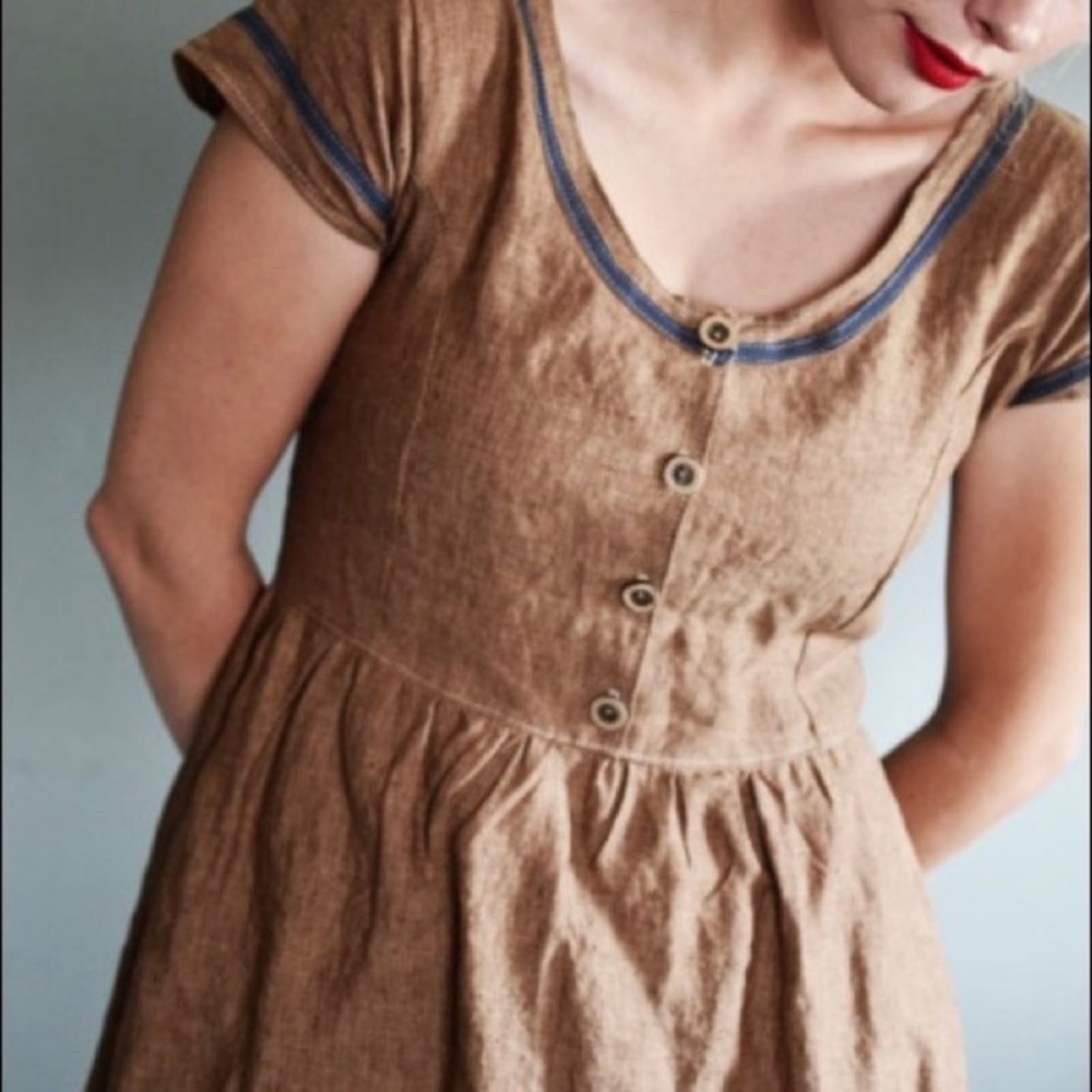 THE ORCHARD HOUSE DRESS | NWT | Beautiful, rich linen Offers Accepted!